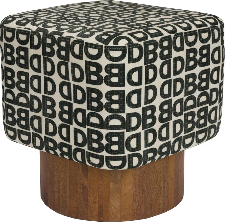 Actual product image Dutchbone Monogram Stool