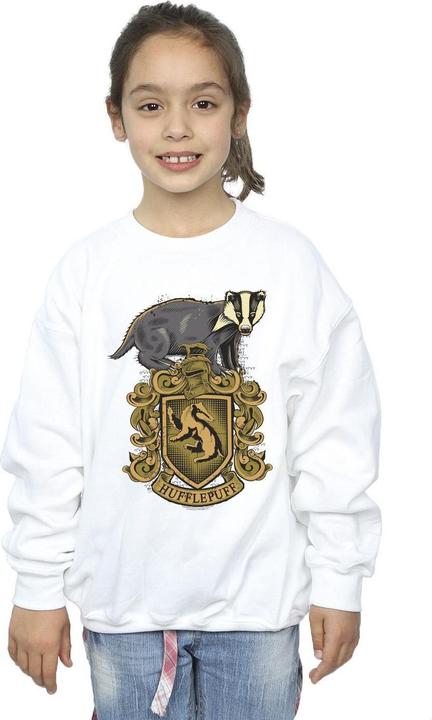 Produktbild Hufflepuff Sketch Crest Sweatshirt Mädchen (128)