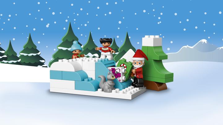 Image du produit LEGO Plaisirs d'hiver avec le Père Noël (10837)