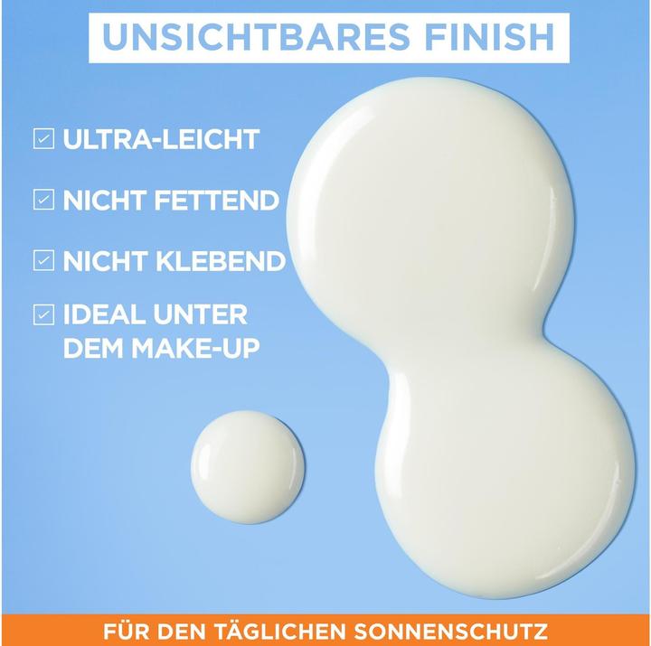 Actual product image Garnier Ambre Solaire Sensitive expert+ Anti-Oxidative Super UV (Sun cream face, SPF 50+, 40 ml, 150 g)