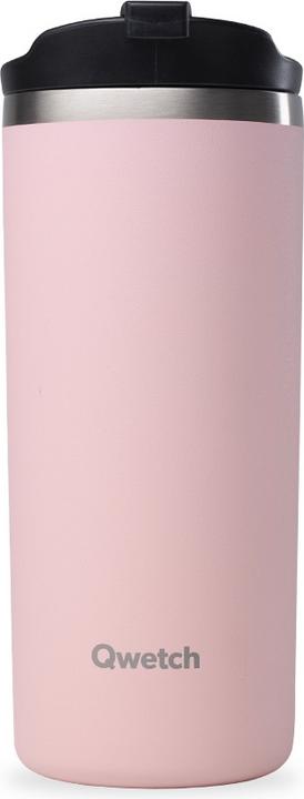 Qwetch Travel mug - Pastel - Pink - 470ml (0.47 l)