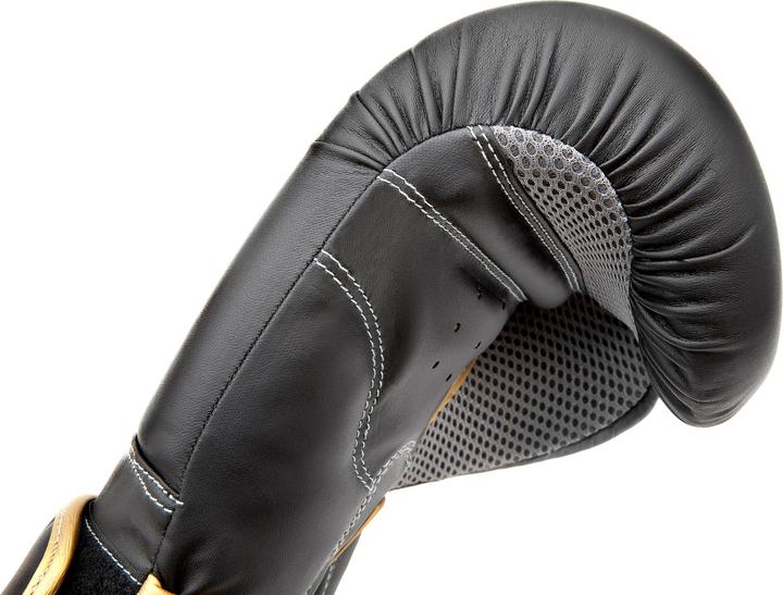 Actual product image Reebok Boxing gloves 10oz gold/black (10 OZ, 10)