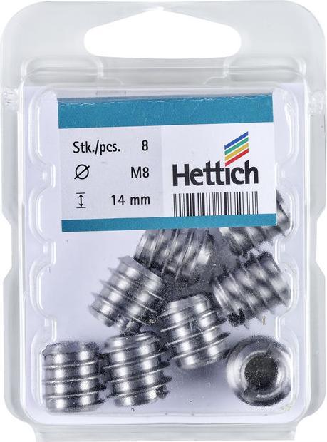 Produktbild Hettich Eindreh-Muffe M8 x 14 mm