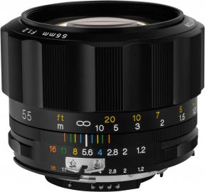 Actual product image Voigtländer Nokton 55mm f/1.2 SLII-S Nikon F (Nikon F, full size)