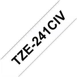 Produktbild Brother TZe-241CIV (1.80 cm, Schwarz, Weiss)