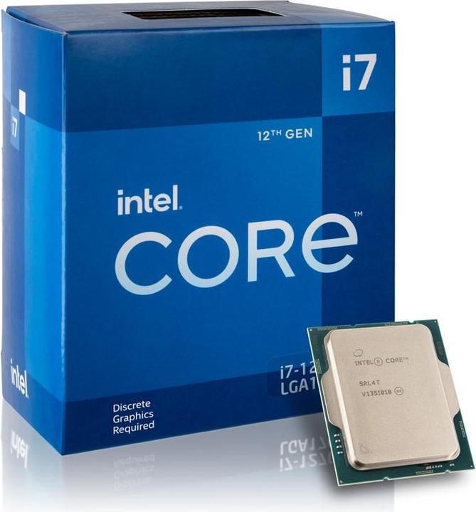 Immagine prodotto Intel Core i7-12700F (LGA 1700, 2.10 GHz, 12 -Core)