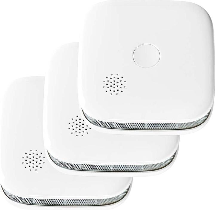 Nedis Rivelatore di fumo SmartLife | Wi-Fi | Funzionamento a batteria | Durata del sensore: 10 anni | EN