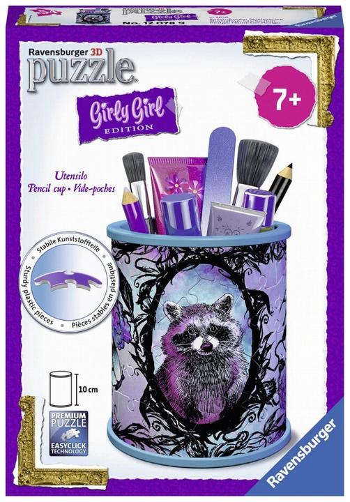 Produktbild Ravensburger 80182 3D Puzzle 54Pcs Girly Girl Edition Pencil Cup