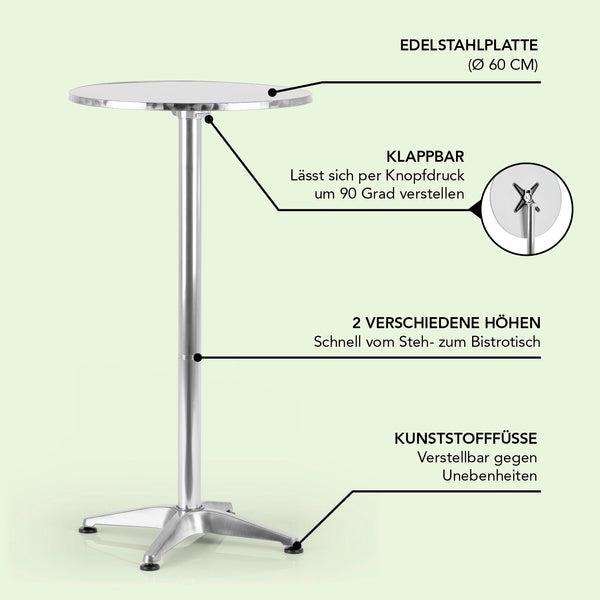 Produktbild Maxxmee Bartisch (Ø 60 x 115 cm)