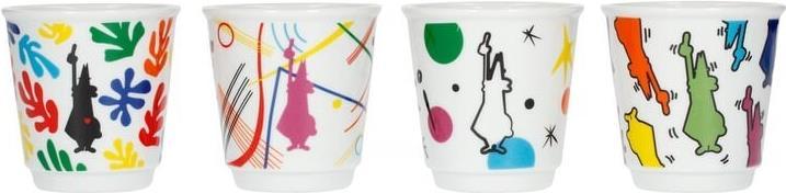 Produktbild Bialetti Set 4 Bicchierini Arte (240 ml, 4 x)