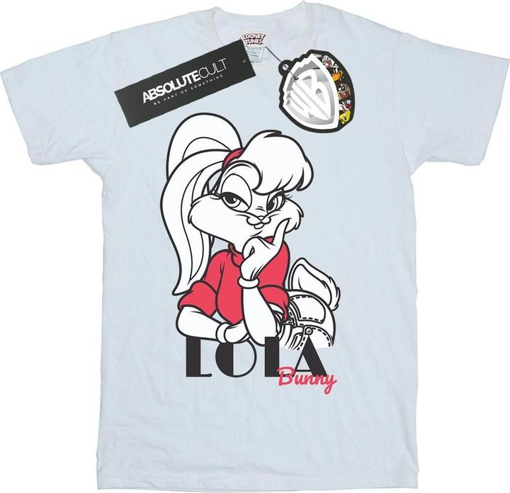 Actual product image Looney Tunes Mens Classic Lola Bunny Cotton T-Shirt (M)