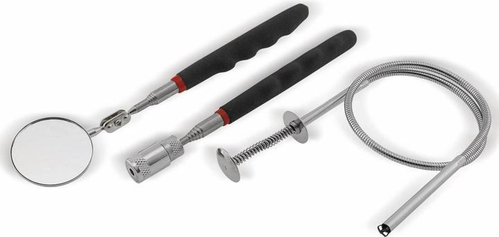 Actual product image Chilitec Telescopic Tool Set "CT-3in1" Mirror, Magnet with LED, Flex Gripper