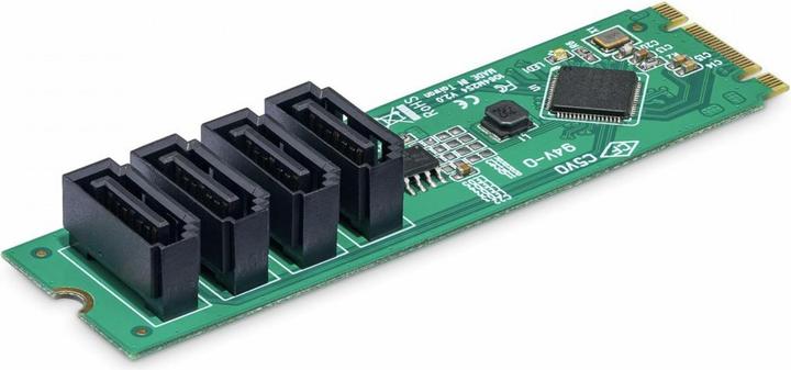 Produktbild StarTech Adap 4-Port M.2 to SATA Adapter Card