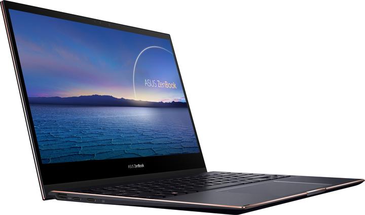 Actual product image ASUS Zenbook Flip S UX371EA HL003R - Flip design - Core i7 1165G7 / 2.8 GHz - Evo - W (13.30", Intel Core i7-1165G7, 16 GB, 1000 GB, DE)