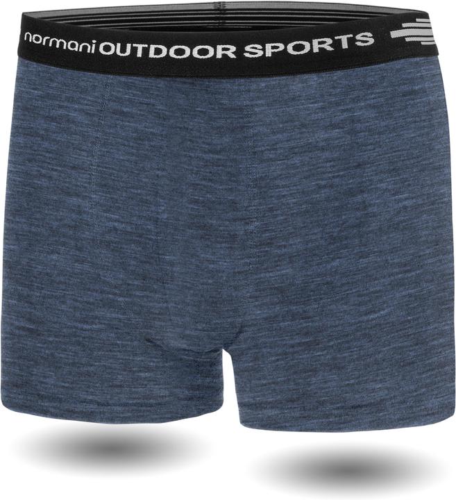 Actual product image Normani 3er Pack Herren Merino Boxershorts Unterhose - 7694 (S, pack of 3)
