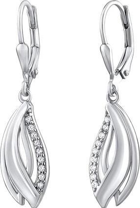 Immagine prodotto Silvego Orecchini in argento scintillante con zirconi Nioba QREE513