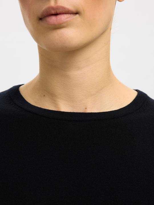 Actual product image Selected Femme Slfthea Ls Knit Merino O-Neck Noos (XL)
