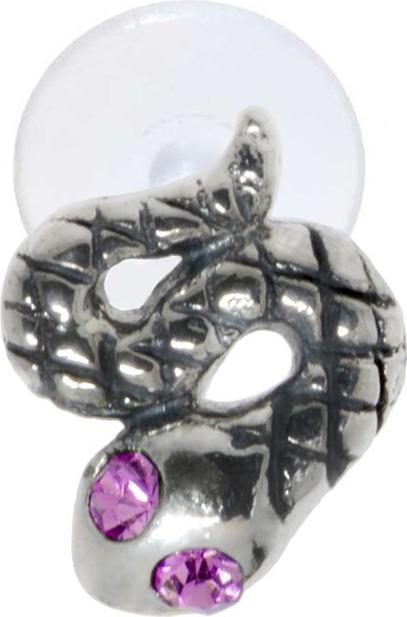 Bijouteria Ohrpiercing (Bioplast, Kristall, Silber 925)