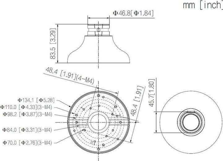 Produktbild Dahua PFA109 (Montage-Kit)
