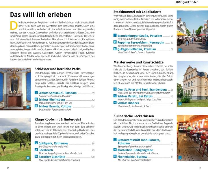 Image du produit Reiseführer Brandenburg (Allemand, Bärbel Rechenbach, 2018)