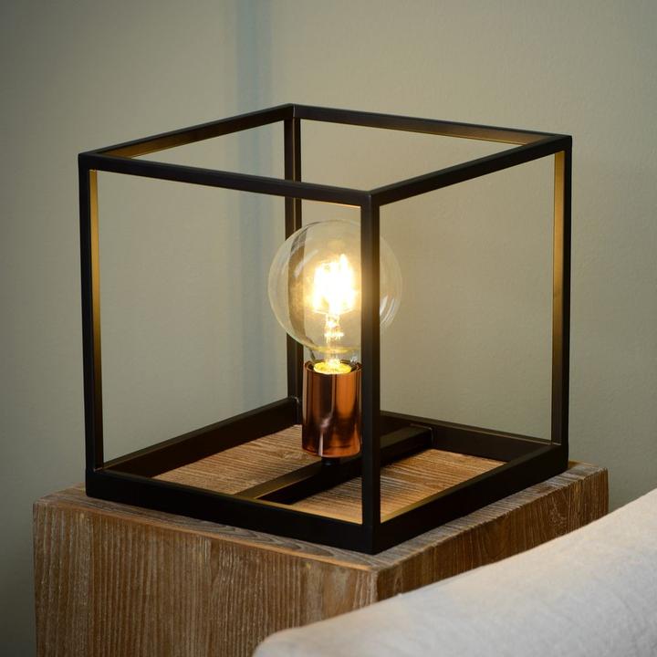 Immagine prodotto Lucide ARTHUR - Lampada da tavolo - 1xE27 - nero 08524/01/30 (E27)