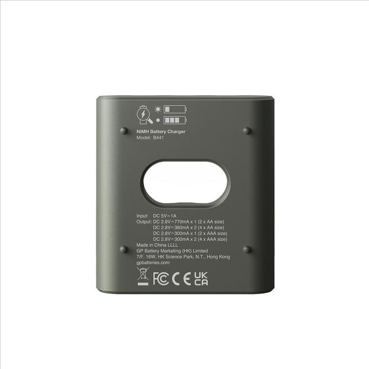 Actual product image GP Batteries GP Recharge Battery Charger, B441 (USB) (1 pcs., Chargers without battery)