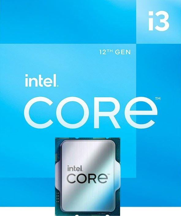 Actual product image Intel Core i3-12100 (LGA 1700, 3.30 GHz, 4 -Core)