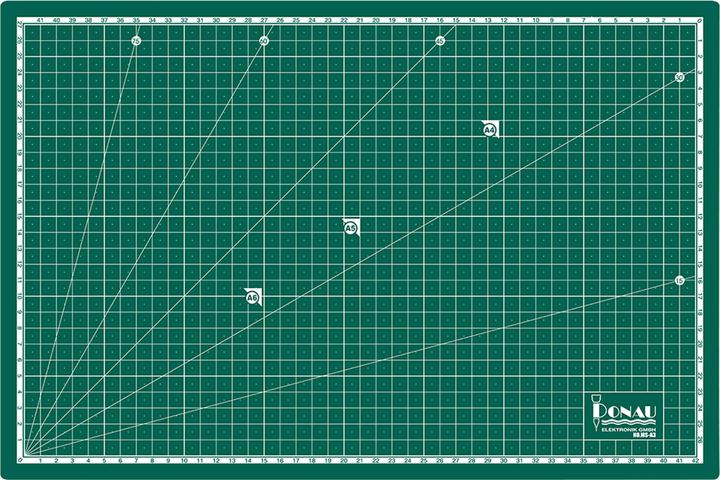 Actual product image Donau Self-healing cutting mat A3 (450 x 300 x 3 mm)