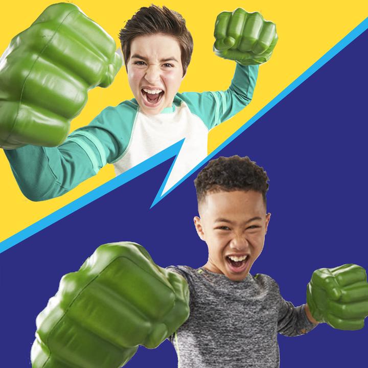 Actual product image Hasbro Avengers Hulk Gamma Smash Fists Fists