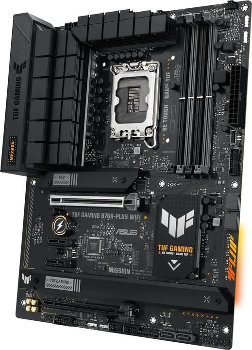 Actual product image ASUS TUF GAMING B760-PLUS WIFI (LGA 1700, Intel B760, ATX)