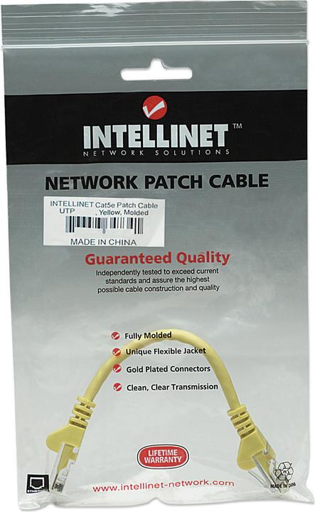 Produktbild Intellinet Patch-Kabel (U/UTP, CAT5e, 0.50 m)