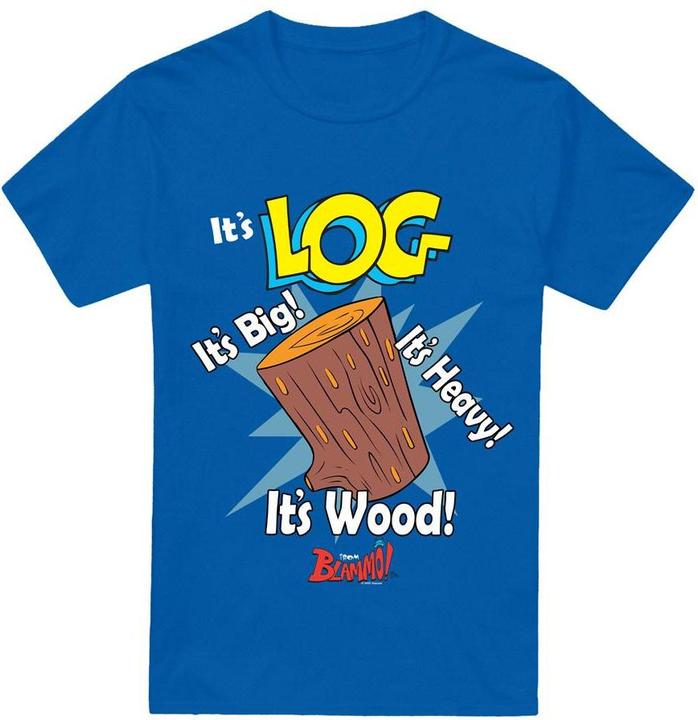 Actual product image Ren & Stimpy Mens It's Log T-Shirt (4XL)