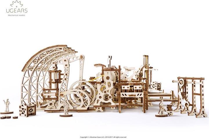 Actual product image Ugears Robot factory 598-piece