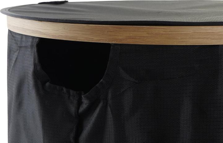 Produktbild DKD Home Decor Laundry basket Black Oak Felt (44 x 44 x 57 cm)