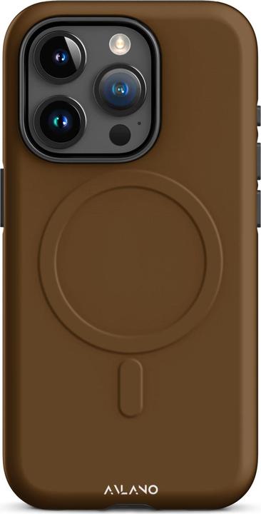 Actual product image Avlano Hardcase iPhone-Hülle mit MagSafe Braun (Apple iPhone 15 Pro)
