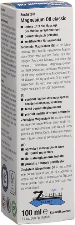 Actual product image Zechstein Magnesium Öl (neu) (100 ml)