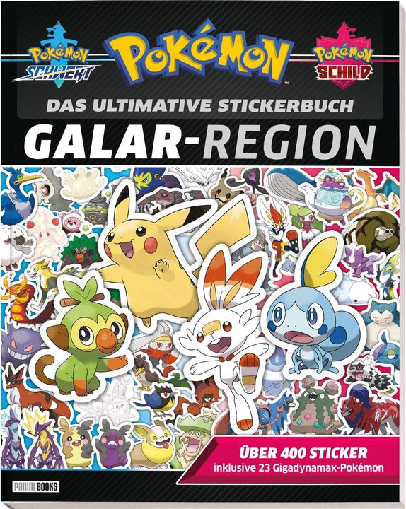 Pokémon Galar sticker book