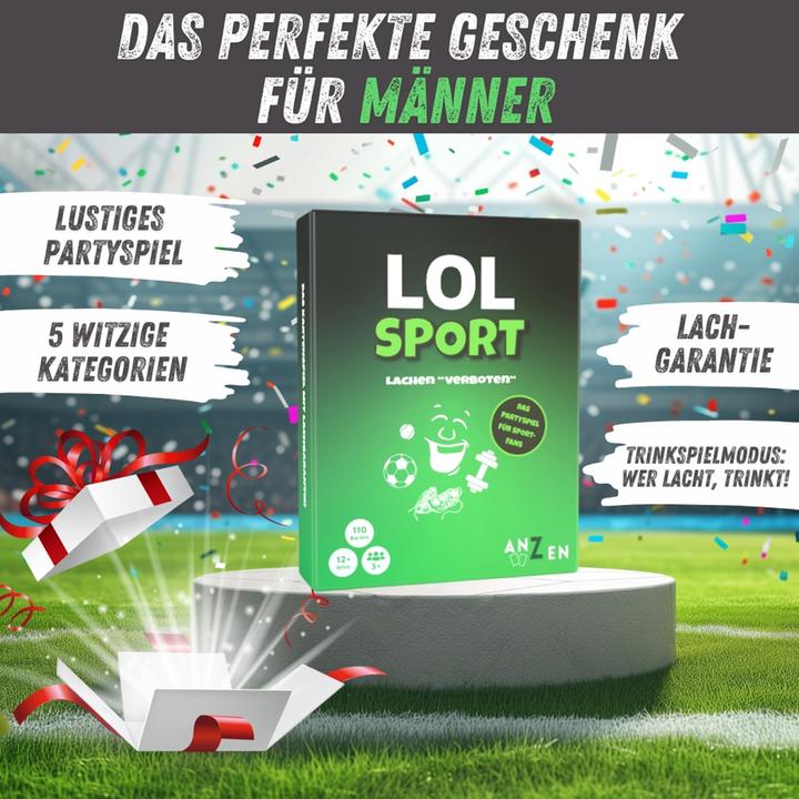Produktbild Anzen Spiele ANZEN - LOL SPORT - Lachen verboten