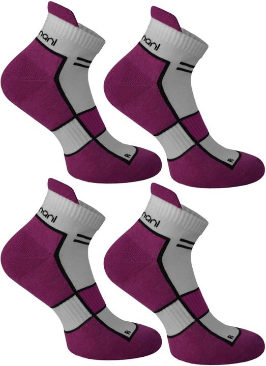 Actual product image Normani 4 pairs of running sneakers with heel strap (pack of 4, 35 - 38)