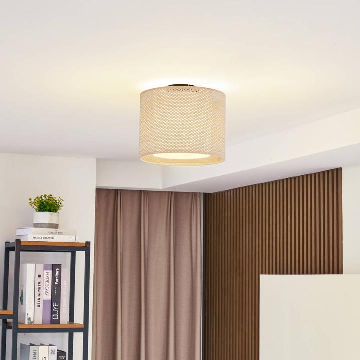 Produktbild Lindby Soula Deckenleuchte Stoff Ø 26 cm (E27)