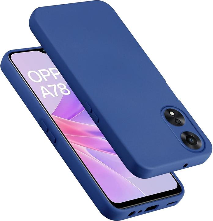 Immagine prodotto Cadorabo Custodia per OPPO A78 5G TPU con design in silicone a protezione dei liquidi (Oppo A78 5G)