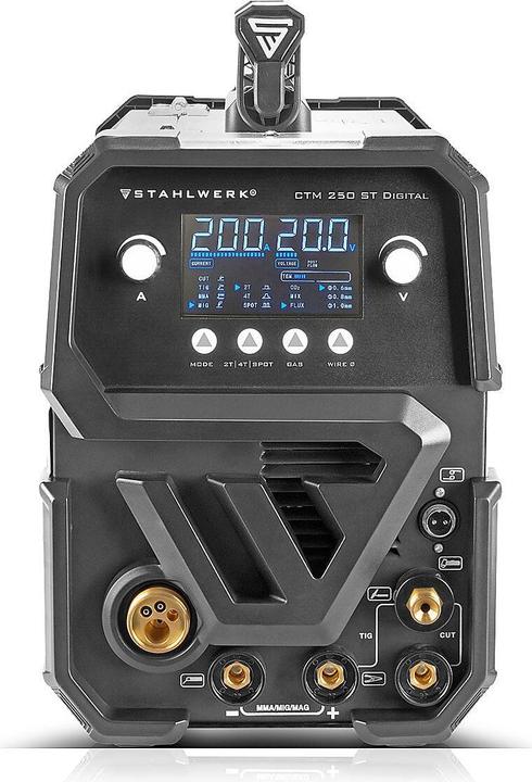 Produktbild Stahlwerk Kombi-Schweissgerät CTM-250 ST Digital 5-in-1 200 A Vollausstattung