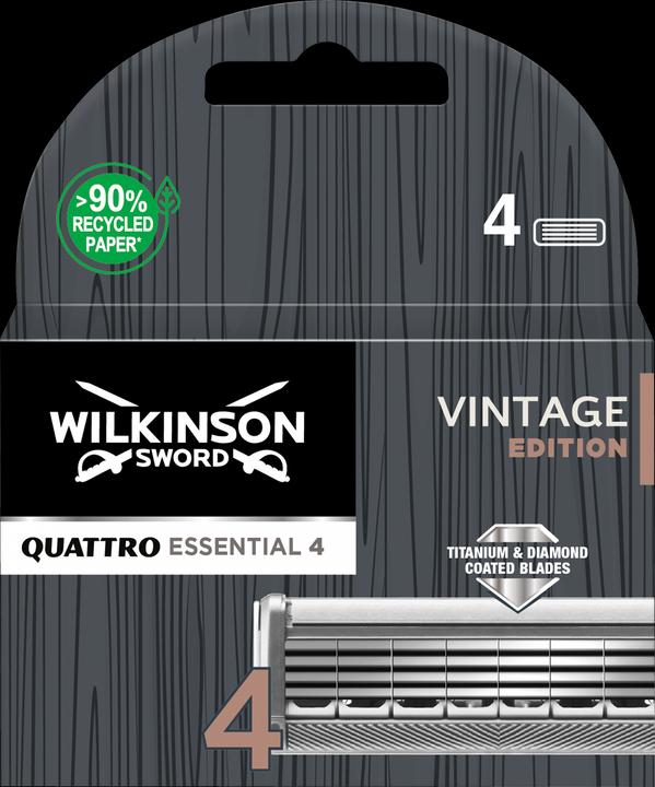 Wilkinson Quattro Essential 4 Vintage Edition (4 x)
