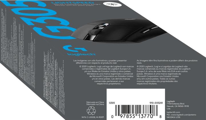 Immagine prodotto Logitech G G305 Velocità della luce (Senza fili)
