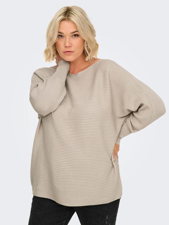 Produktbild Only Curvy einfarbiger Strickpullover (L)