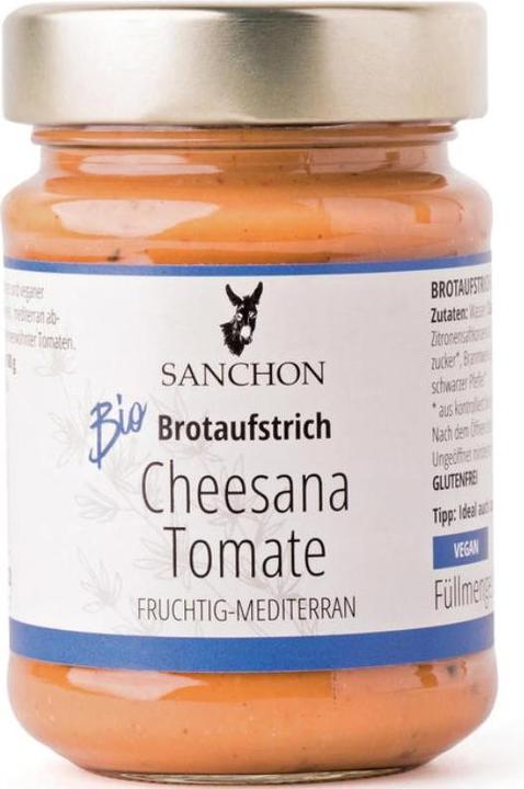 Produktbild Sanchon Cheesana Tomate Brotaufstrich Bio (170 g)