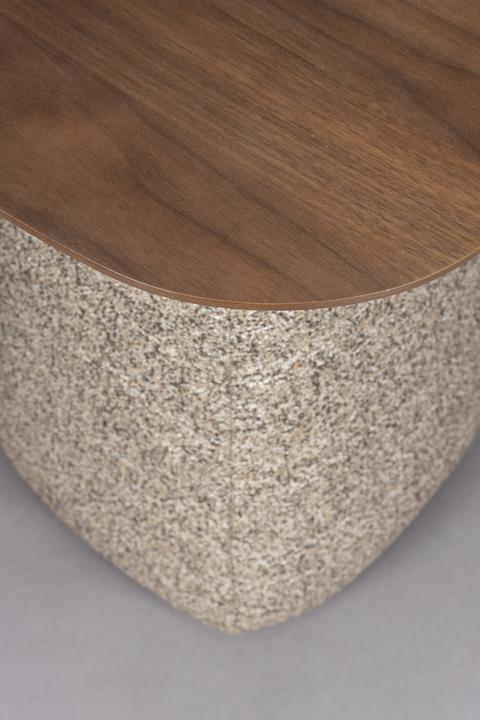 Actual product image Dutchbone Shelly Side Table Cinnamon