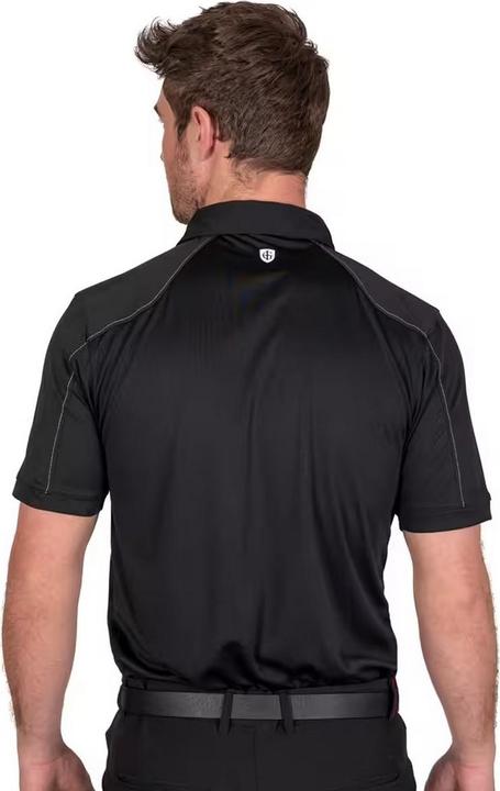 Produktbild Island Green Poloshirt Abgesteppt Emblem (M)