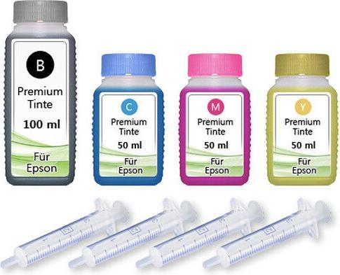 Actual product image Druckfuxx 250ml Nachfüll Tinte für EPSON Stylus SX 125 SX235W SX425W SX438W SX23