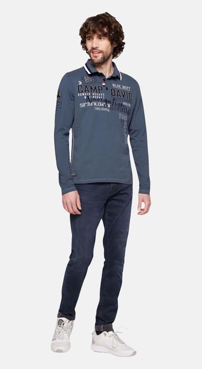 Produktbild Camp David Poloshirt ALASKA ICE TOUR Langarmshirt (S)